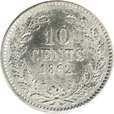 10 Cent 1862 | Laurens Schulman BV. J.P. Schouberg, Mmt. Zwaard, Mt. Mercuriusstaf. Schulman 646