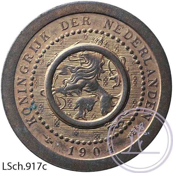 LSch.917c-1 cent 1904 koper vz proef-8-HNM-06027a