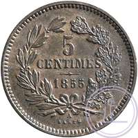 LSch.621-5 centimes 1855-NM-11922b
