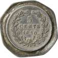 Muntkokertje voor 5 cent Willem III