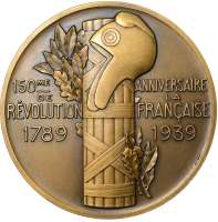 1939. 150me Anniversaire de la révolution Française