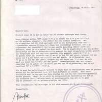 brief KPK gulden 1979
