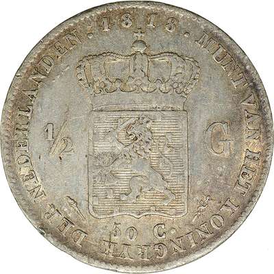 ½ Gulden 1818 U