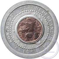LSch.917-1 cent 1904 bronzen kern1 cent 1904 koperen kern proef-5-943:946-HNM-06021a