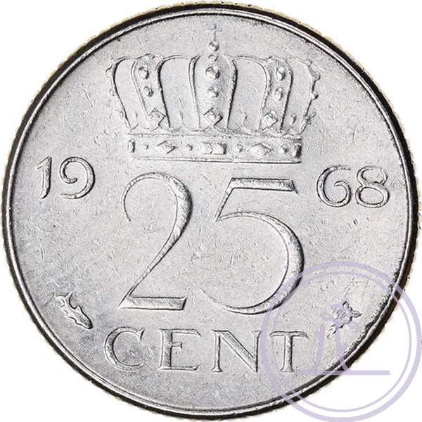 LSch.1012-25 cent 1968_r