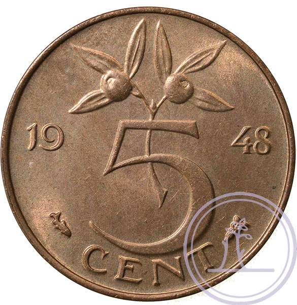LSch.846-5 cent 1948_r