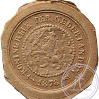 LSch.614-½-cent 1878 karton-HNM-06594a