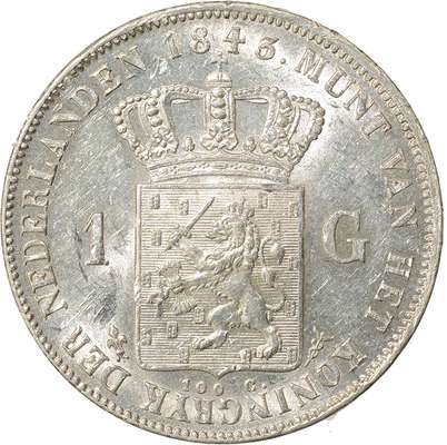 1 Gulden 1843 | Laurens Schulman Bv. LSch.398 (520)