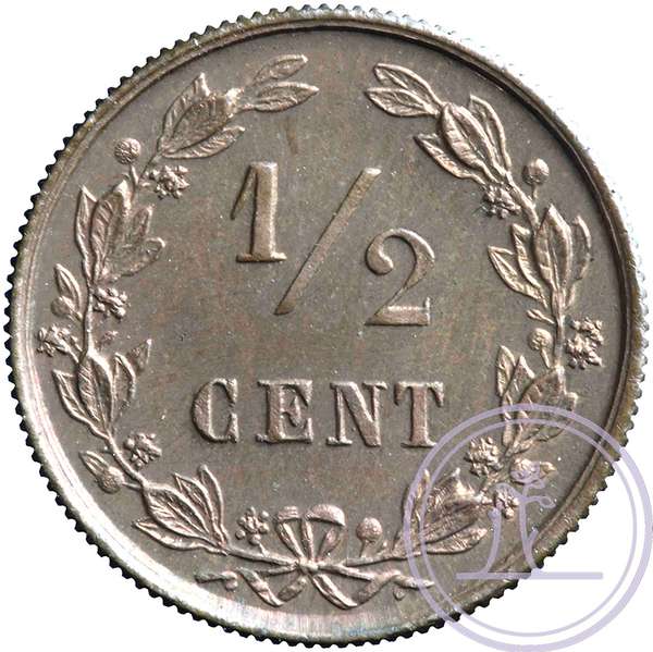 LSch.610-½ cent 1884-HNM-06604b