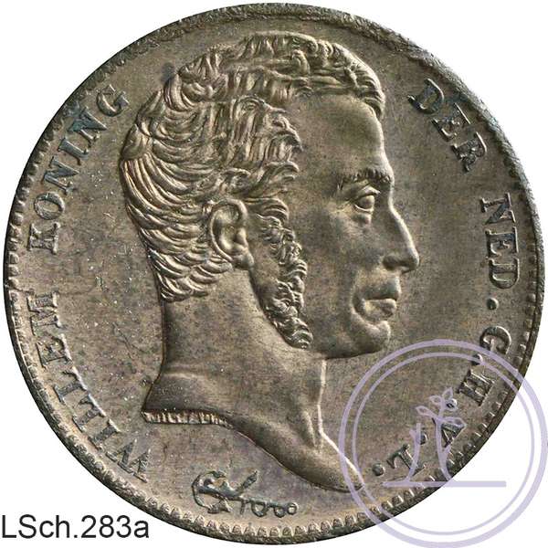 LSch.283a-½-gulden-1818 Æ-HNM-05189a.jpg