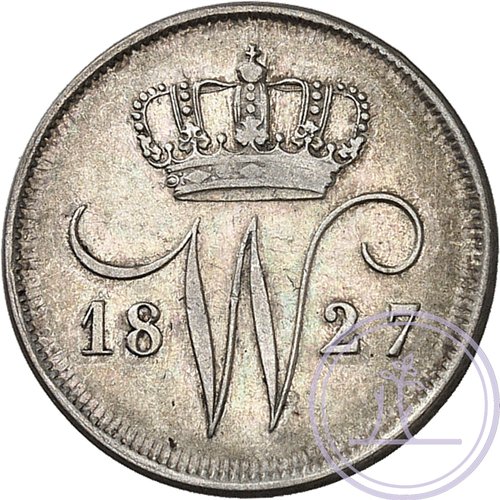 10 cent 1827 incusum HB3308_a